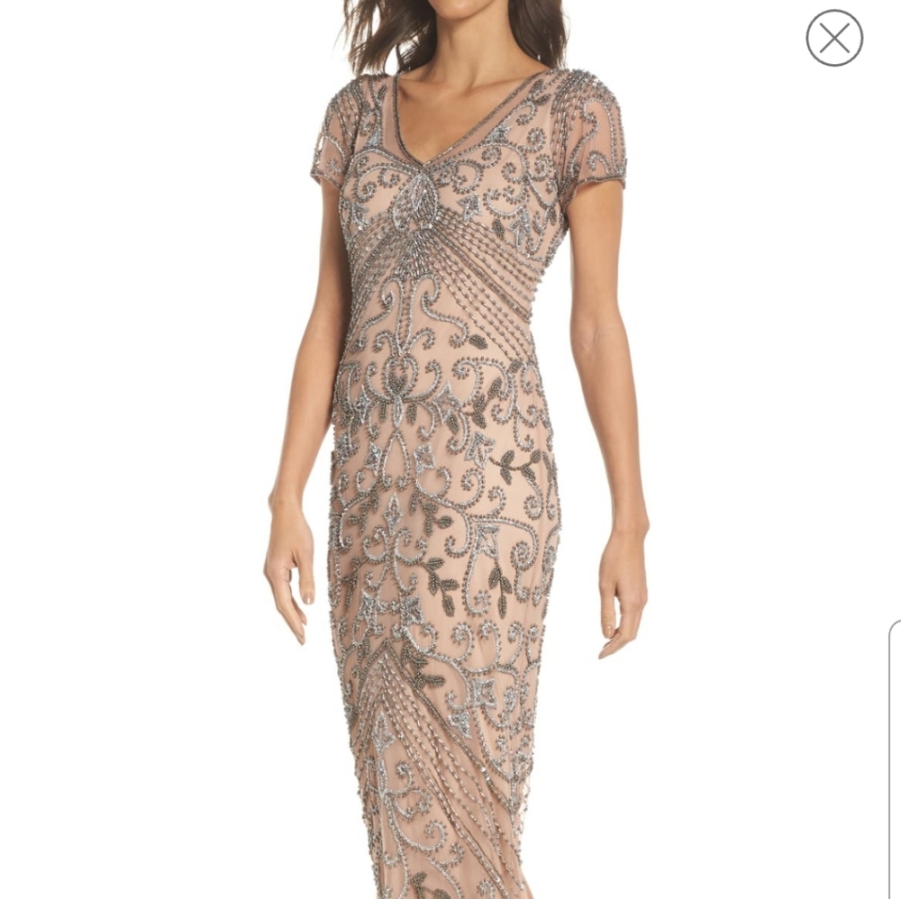 Lightly used Pisarro Nights 12p gown Gatsby vibe
